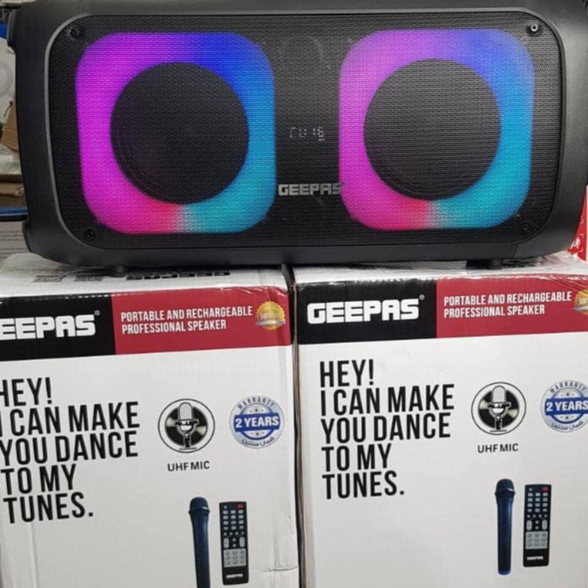 اسپیکر بلوتوثی  قابل حمل  جیپاس  مدل GEEPAS GMS11171