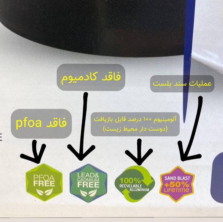 سرویس قابلمه 10پارچه گرانیت عرشیا ARSHIA رنگ طوسی کد 3014