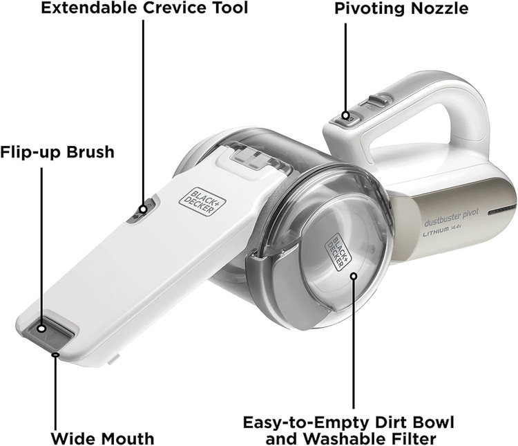 جاروشارژی بلک اندکر BLACK+DECKER مدل PV1420