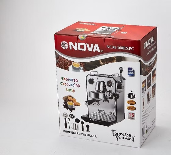 اسپرسوساز نیمه صنعتی نوا NOVA مدل NCM_168EXPC