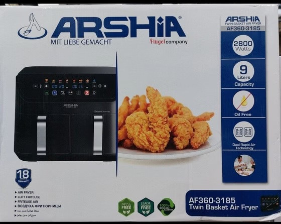 سرخ کن دوقلو عرشیا ARSHIA مدل AF360 - 3185