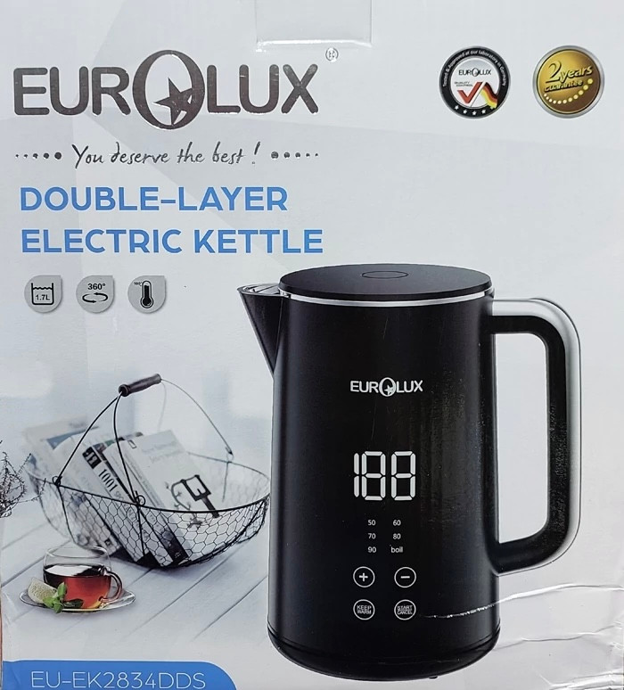 کتری برقی یورولوکس EUROLUX مدل EK2834DDS