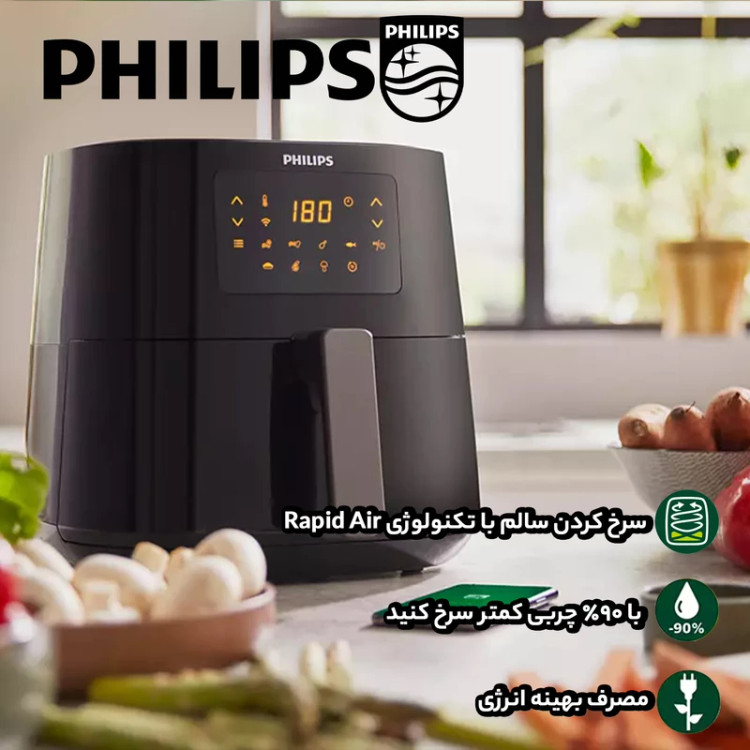 سرخ کن بدون روغن فیلیپس PHILIPS مدل HD۹۲۸۰ 6.2 لیتر تکنولوژی Rapid Air