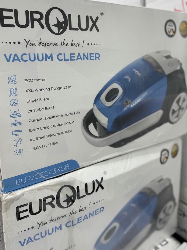 جاروبرقی یورولوکس EUROLUX مدل EU-VC2243KSB