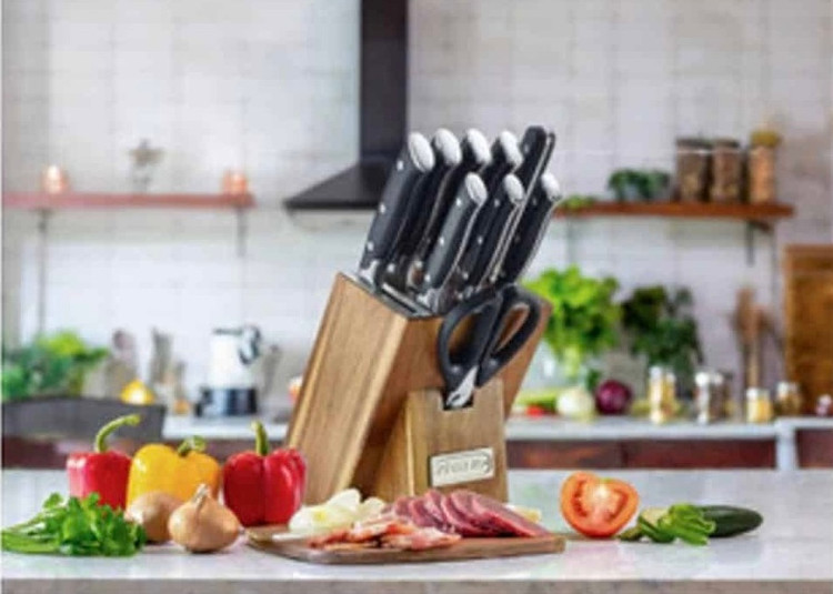 سرویس چاقو پایه چوبی عرشیا ARSHIA مدل 3094
