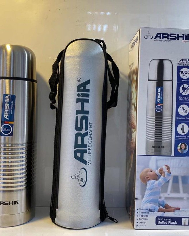 فلاسک مسافرتی 1000 میلی لیتری عرشیا Arshia مدل BF133-2492