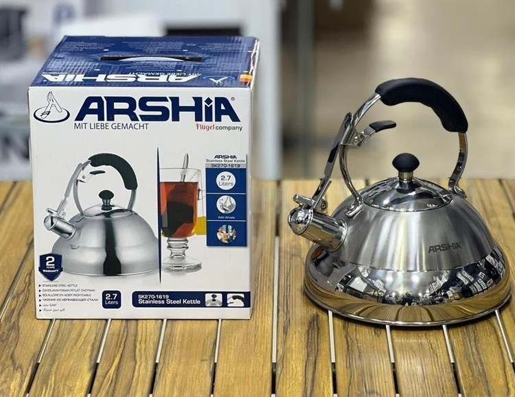 کتری استیل عرشیا Arshia مدل SK270-1619