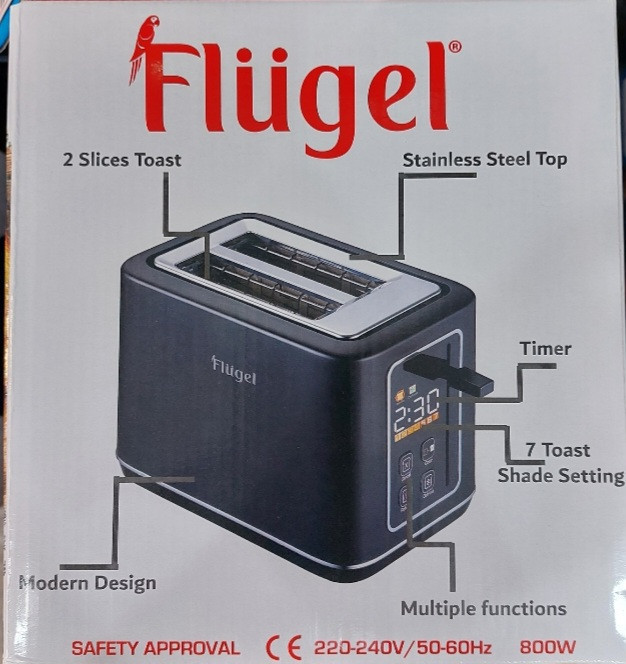 توستر نان دیجیتال فلوگل Flugel مدل BT050 - 6187
