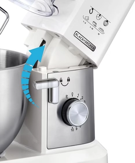 همزن کاسه دار بلک اند دکر BLACK+DECKER مدل MKM100-B5