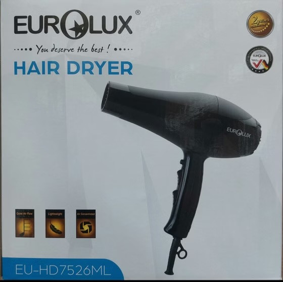سشوار یورولوکس Elctrolux مدل 7526