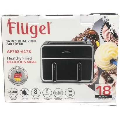 سرخ کن دوقلو فلوگل FLUGEL مدل AF786 - 6178