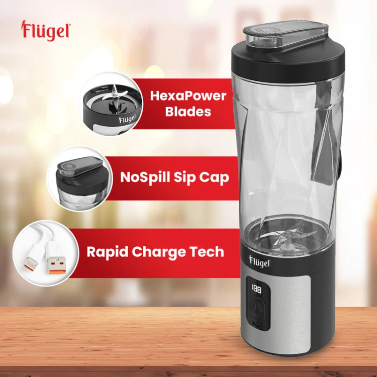 شیکر شارژی فلوگل Flugel مدل PPB050-6214/PB050-6213