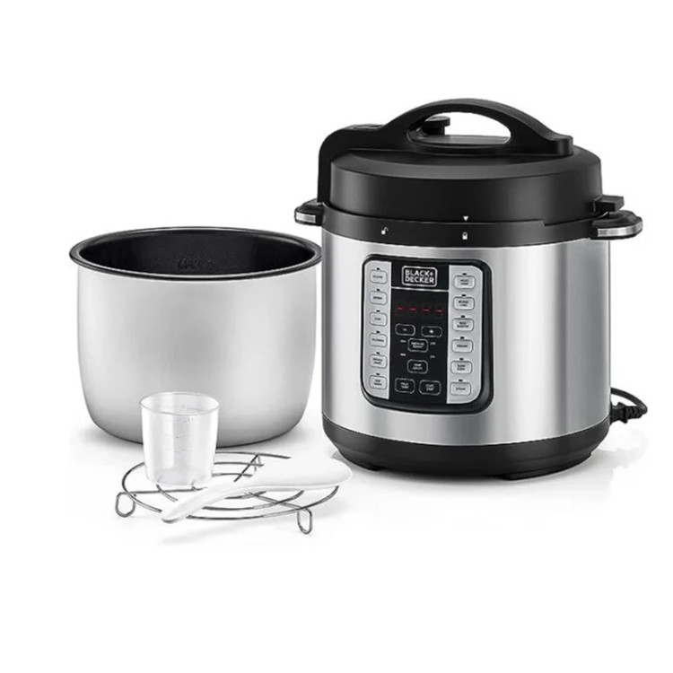 زودپز برقی 6 لیتری بلک اند دکر BLACK+DECKER مدل PCP1000-B5