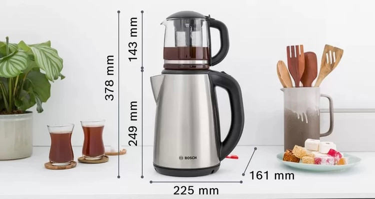 چایساز روهمی استیل بوشBOSCH مدل TTA5603
