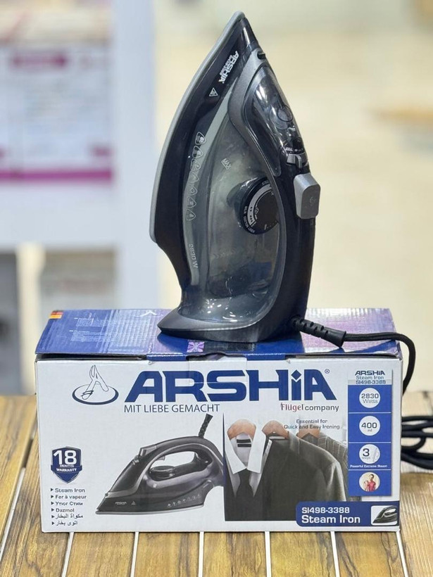 اتو بخار کف تیتانیوم عرشیا Arshia مدل SI498- 3388