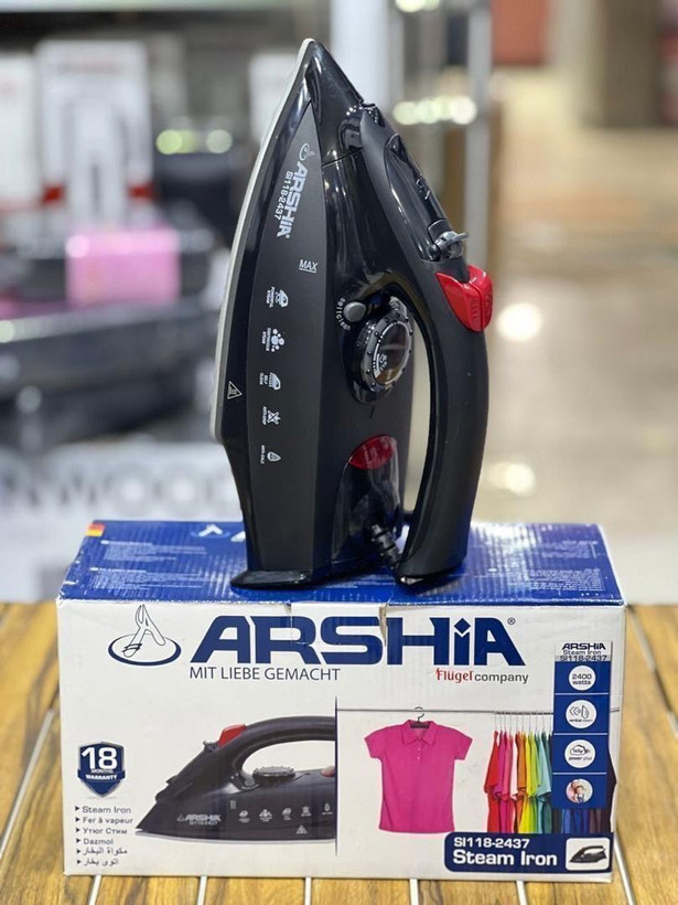 اتو بخار دستی عرشیا ARSHIA مدل SI118-2437