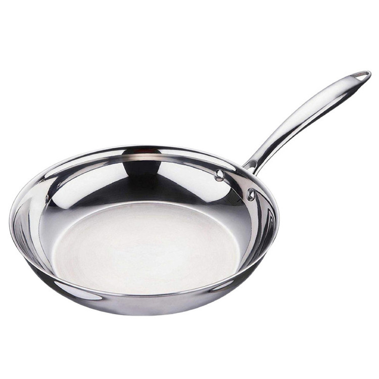 ماهی تابه تک دسته استیل 30 سانتی عرشیا Arshia مدل SS160- 3568