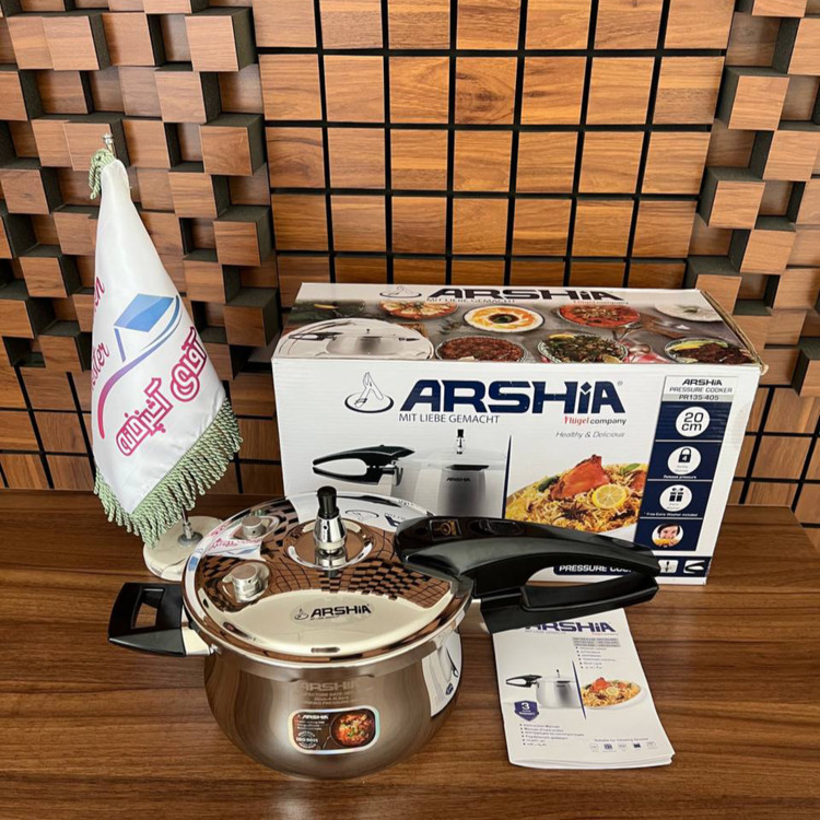 زودپز استیل ۴ لیتری عرشیا Arshia مدل PR135-405