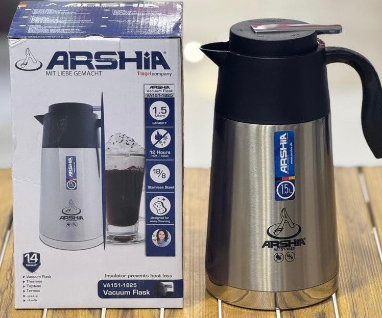 فلاسک 1.5 لیتری استیل عرشیا Arshia مدل VA151 - 1825