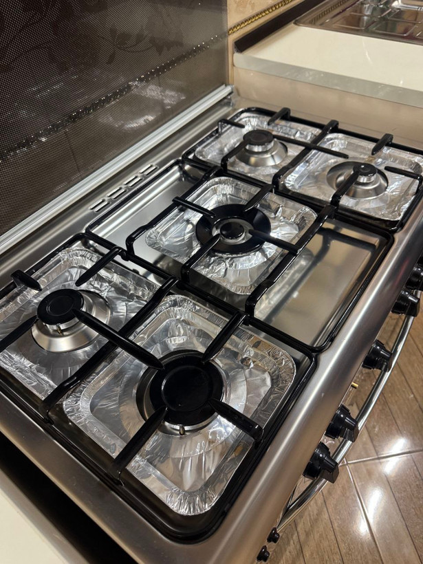 فویل قالبی اجاق گاز (بسته ۱۰ عددی )