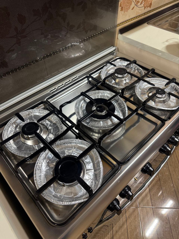 فویل قالبی اجاق گاز (بسته ۱۰ عددی )