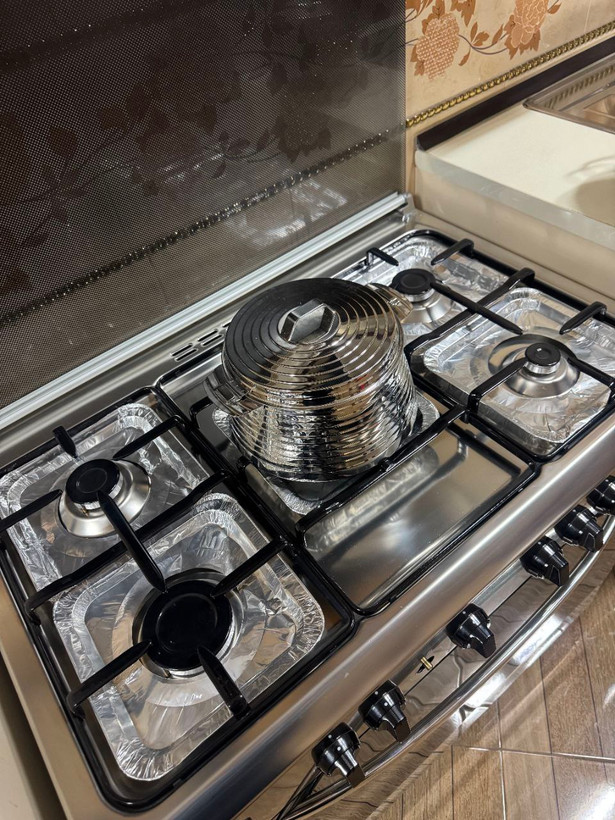 فویل قالبی اجاق گاز (بسته ۱۰ عددی )