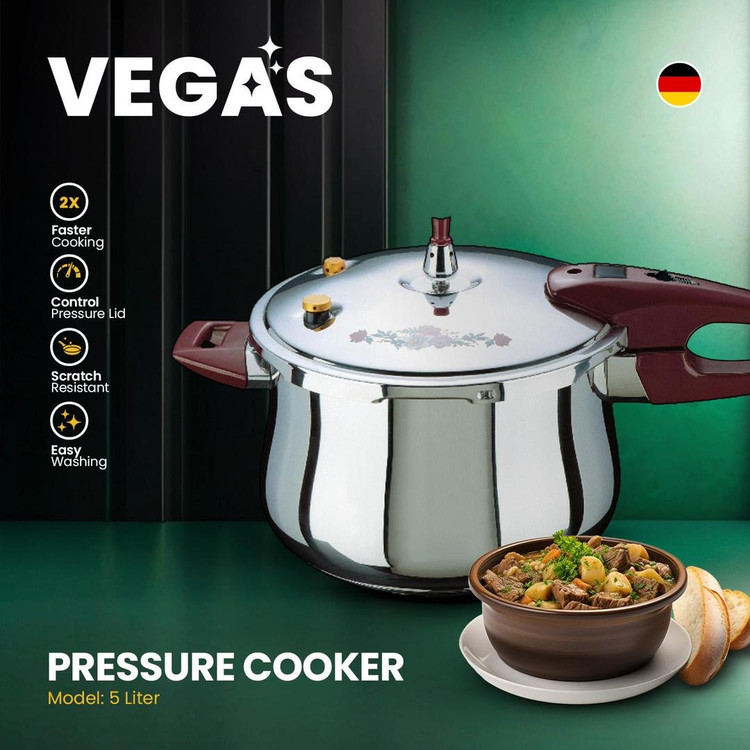 زودپز رو گازی 5.7 لیتری وگاس VEGAS مدل L