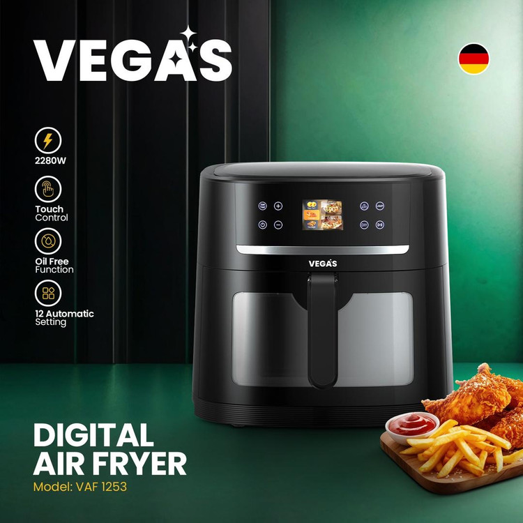 سرخکن 8 لیتری وگاس VEGAS مدل VAF-1253