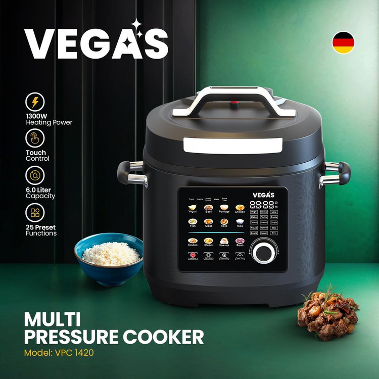 مولتی کوکر وگاس VEGAS مدل VPC-1420