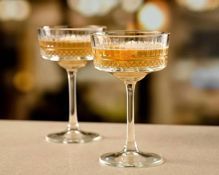 بستنی خوری پایه بلند و پایه کوتاه طرح الیسا محصول DELI GLASS