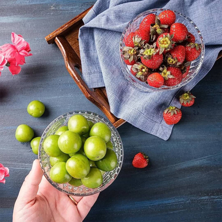 بستنی خوری پایه بلند و پایه کوتاه طرح الیسا محصول DELI GLASS