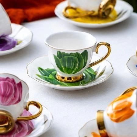 چای خوری رنگی رنگی طرح TIFFANY برند AÇAR