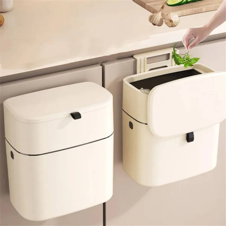 سطل کابینتی درب تاشو