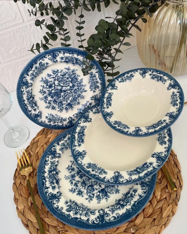 سرویس غذا خوری ۲۴ پارچه طرح Rosebela ( رز ) برند Kosova ترکیه