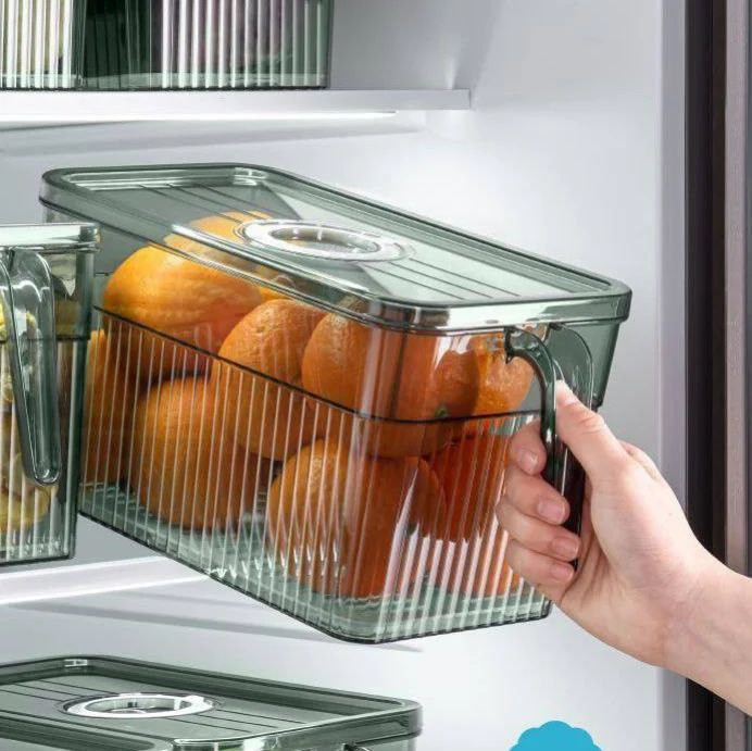 باکس نظم دهنده یخچال مستطیل دسته دار