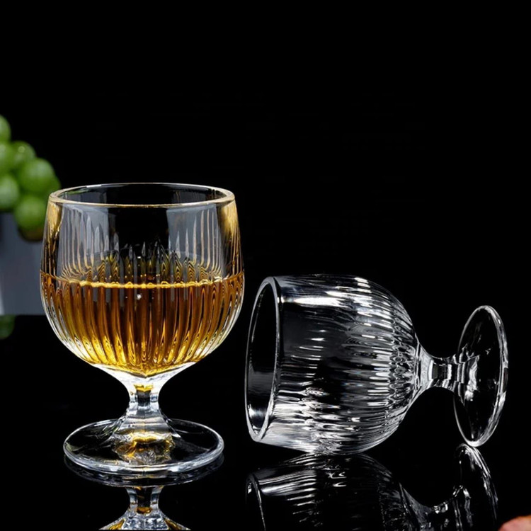 دسر خوری پایه دار کریستال برند DELI GLASS