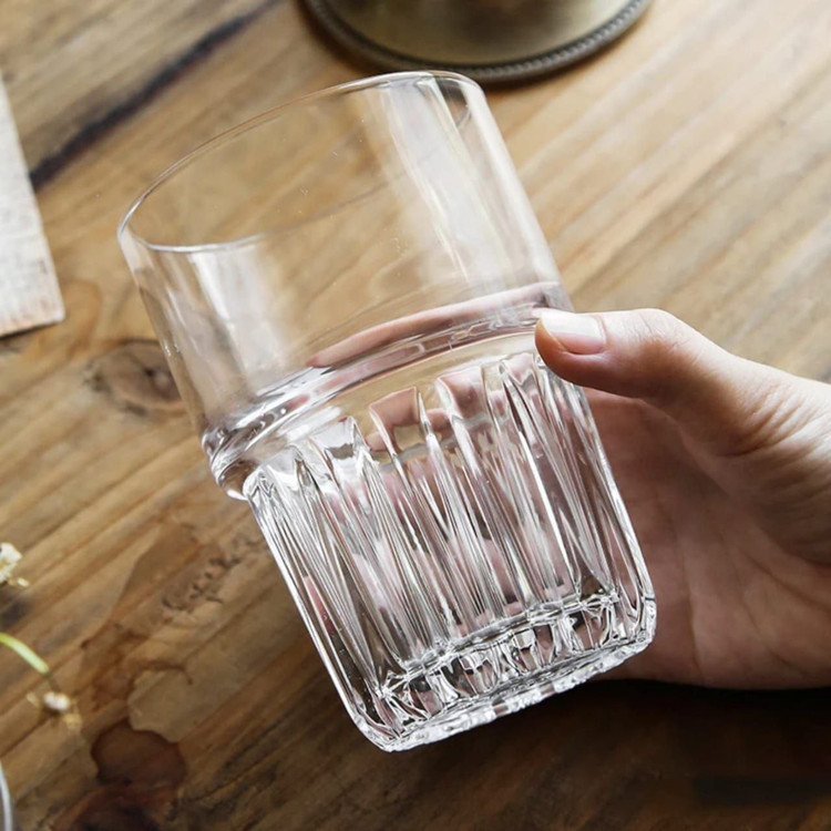 لیوان و نیم لیوان دو طبقه برند DELI GLASS