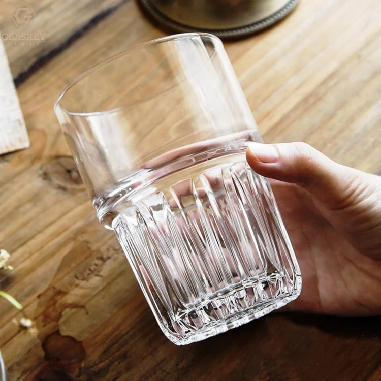 لیوان و نیم لیوان دو طبقه برند DELI GLASS