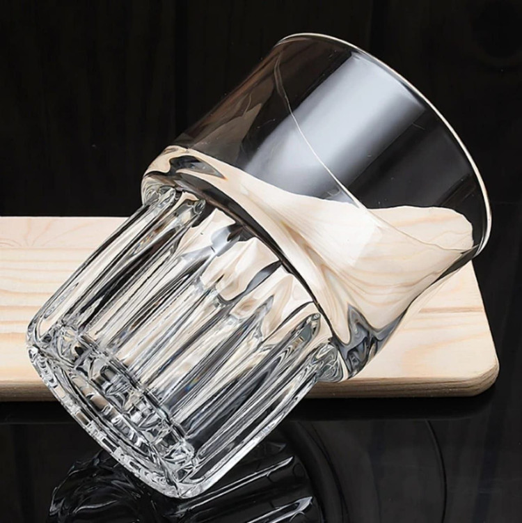 لیوان و نیم لیوان دو طبقه برند DELI GLASS
