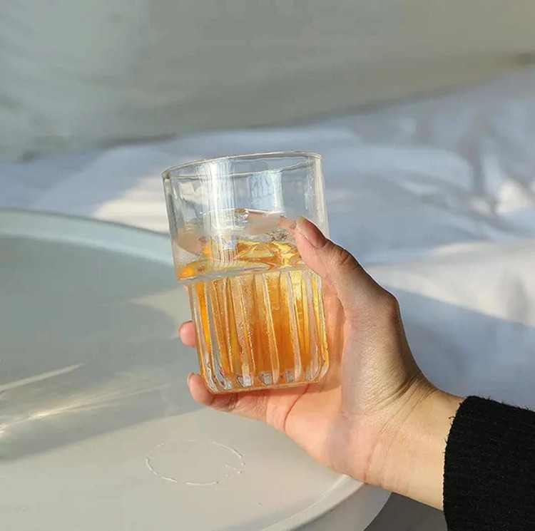 لیوان و نیم لیوان دو طبقه برند DELI GLASS