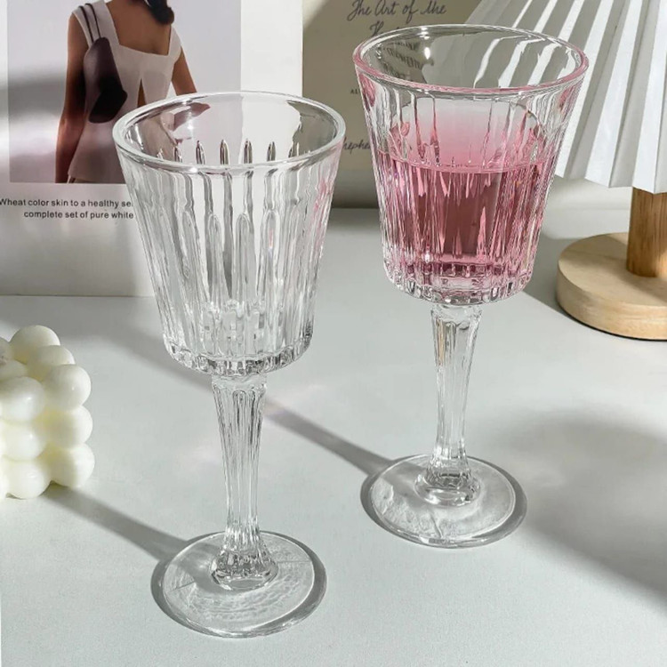 گیلاس خوری تراش دار ۶ عددی DELI GLASS