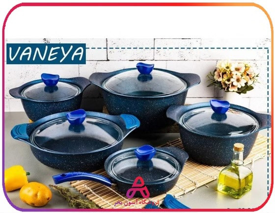 سرویس قابلمه گرانیتی وانیا 10 پارچه ماهان