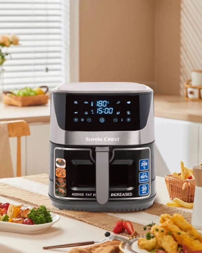سرخکن بدون روغن سیلور کرست ۱۳ لیتری مدل SCS - 6090