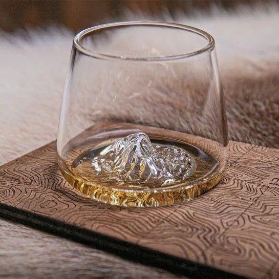نیم لیوان کوه یخ ساده برند Deli glass
