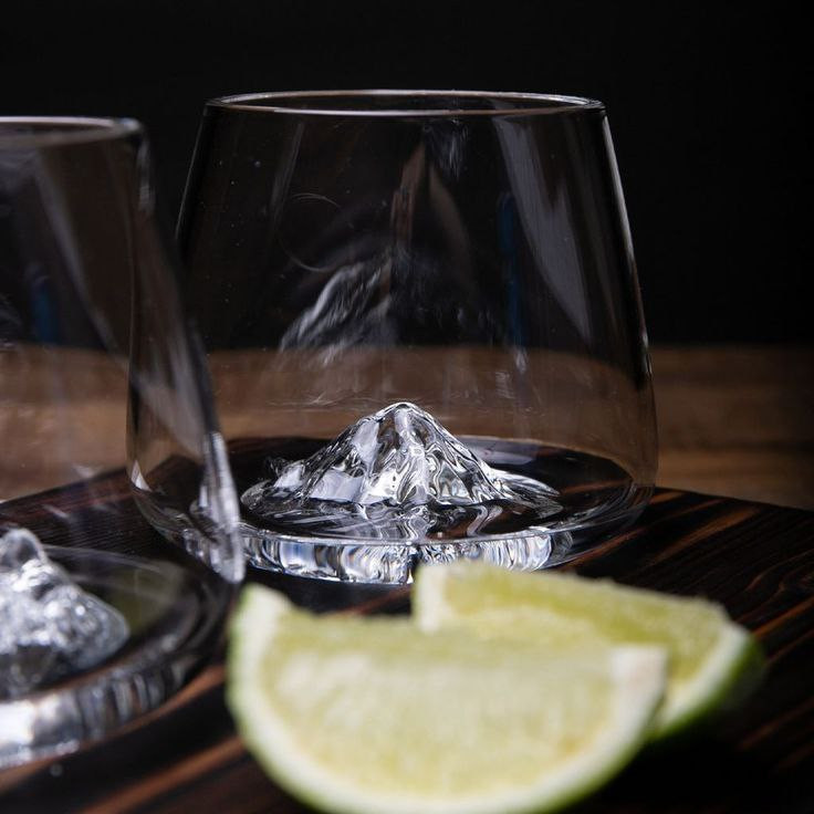 نیم لیوان کوه یخ ساده برند Deli glass