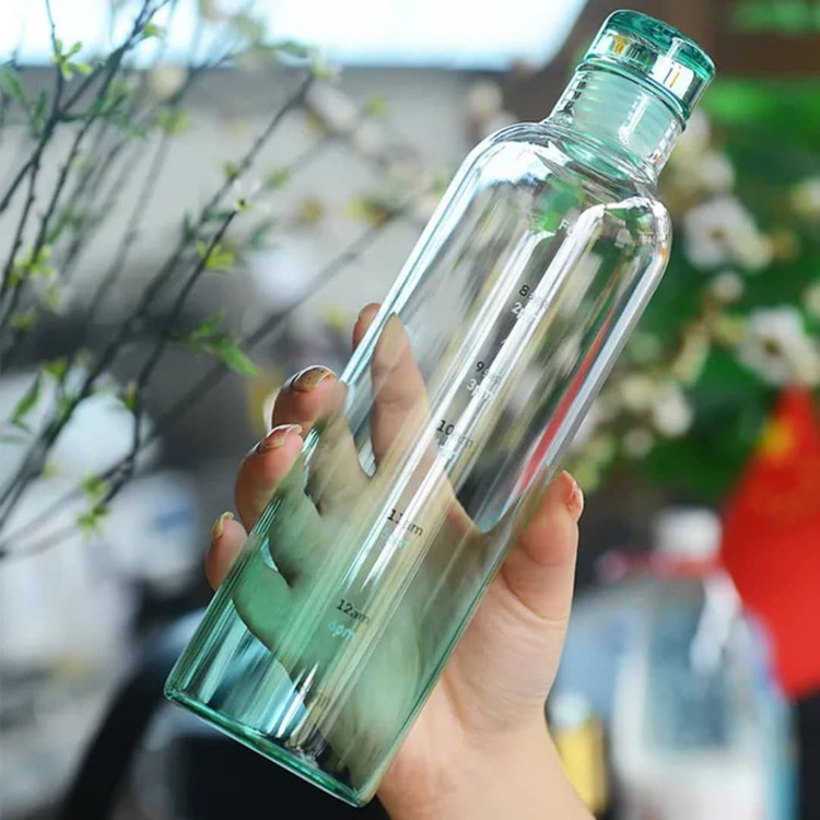 بطری آب پیرکس ساده و رنگی