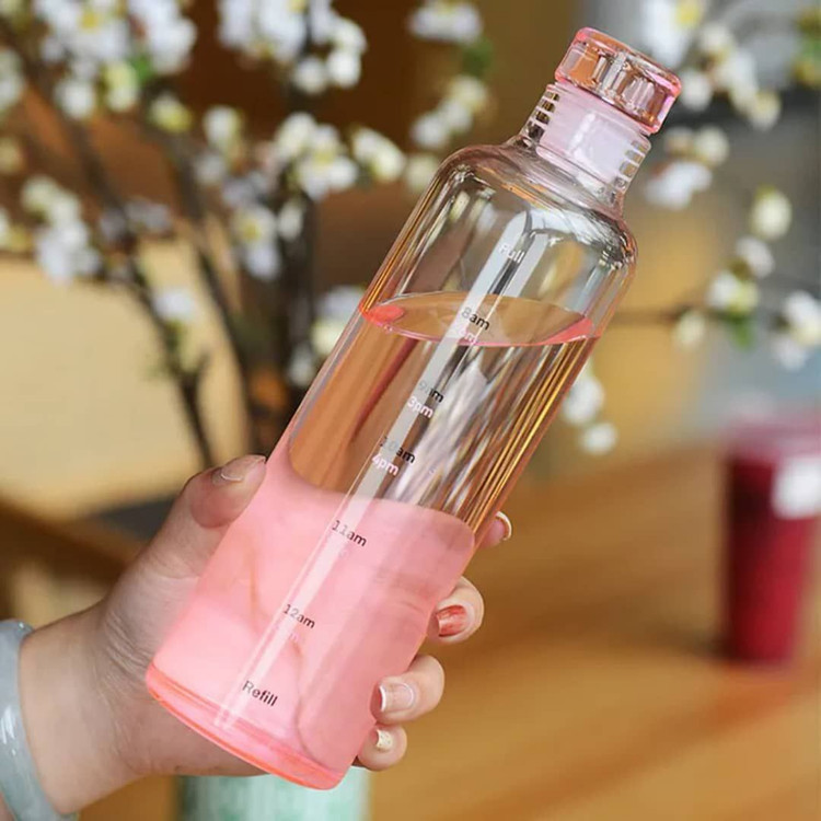 بطری آب پیرکس ساده و رنگی