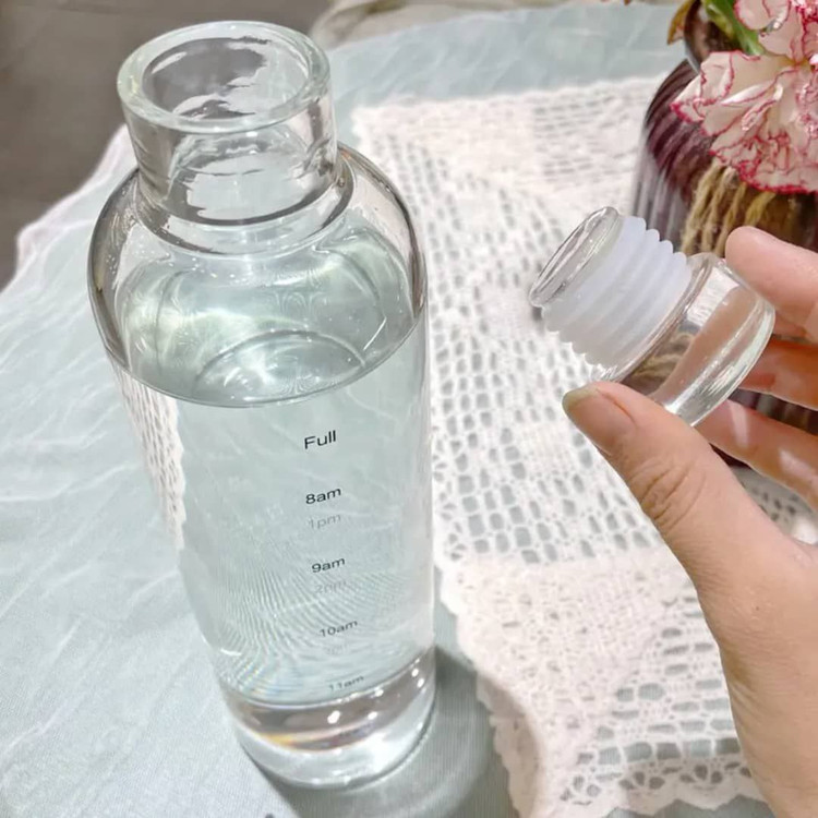 بطری آب پیرکس ساده و رنگی