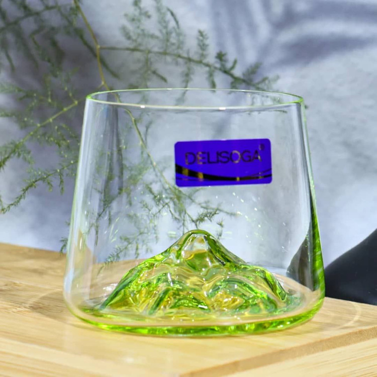 نیم لیوان کوه یخ 6رنگ برند Deli glass