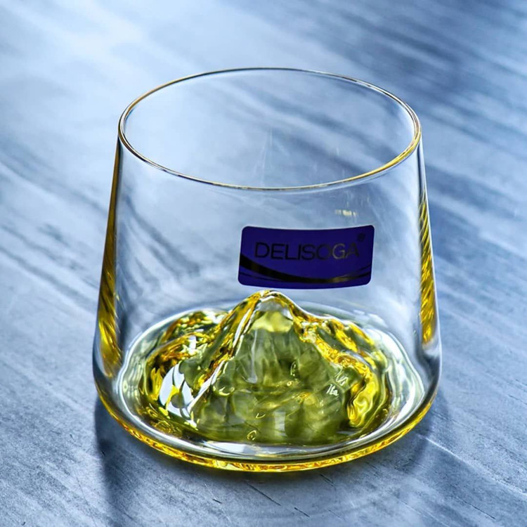 نیم لیوان کوه یخ 6رنگ برند Deli glass